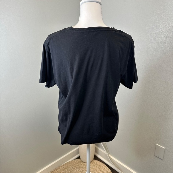 Polo by Ralph Lauren Black Cotton Jersey Crewneck  Tee size Large - Picture 3 of 6